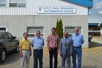 Local MP Jati Sidhu Visits the UBC Dairy Centre