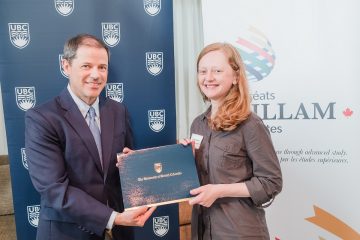 PhD student Christine Sumner wins prestigious 2017-18 Killam Graduate Teaching Assistant Award